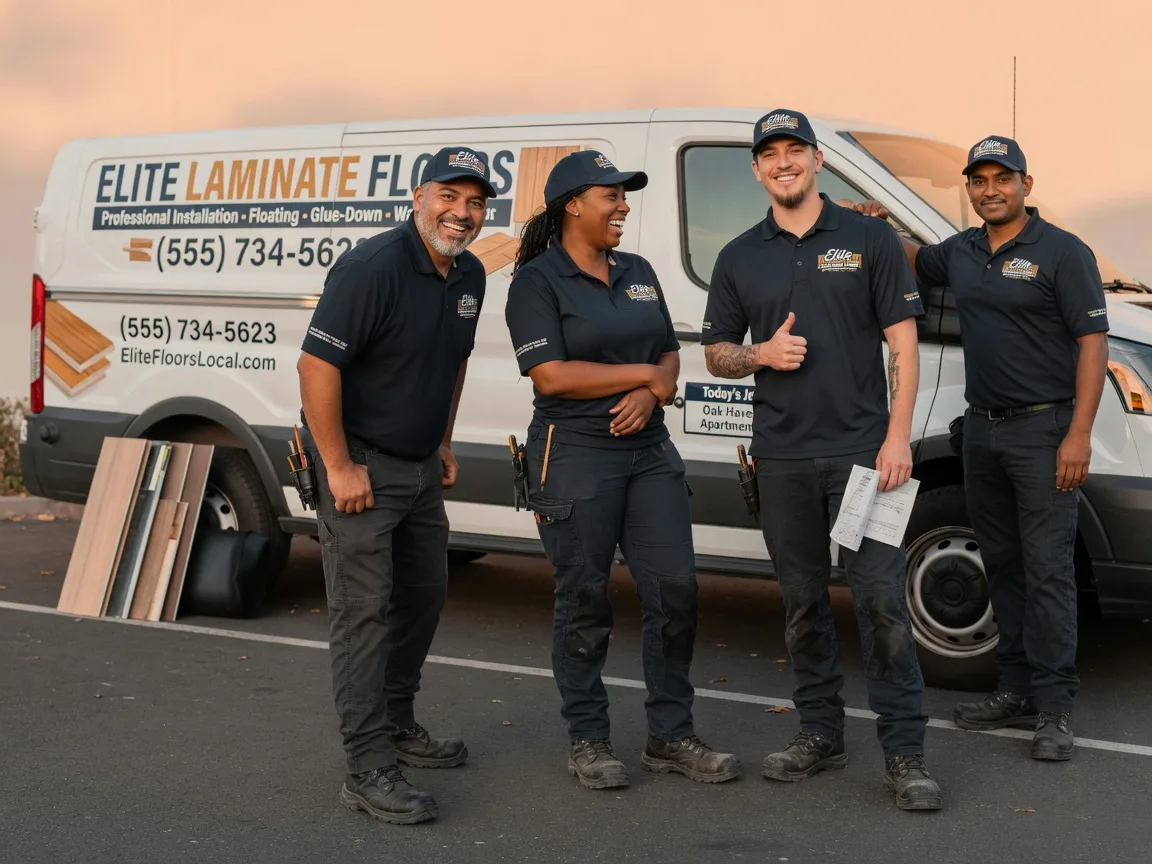 Laminate flooring installation company in New London, OH